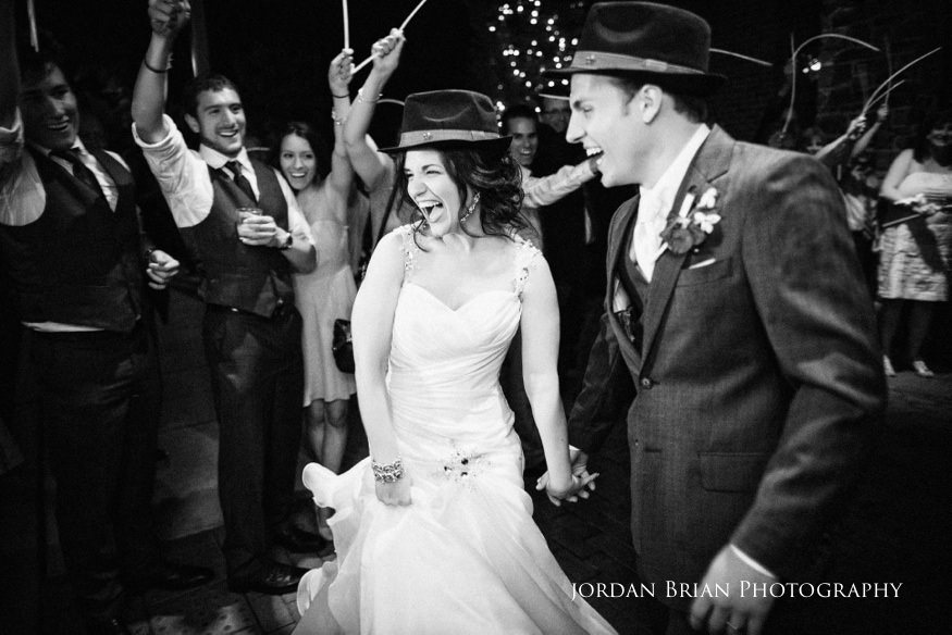 Pam and Patrick spring wedding bridal party portrait